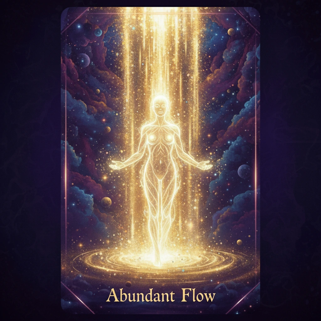 Abundant Flow — Abundance oracle card