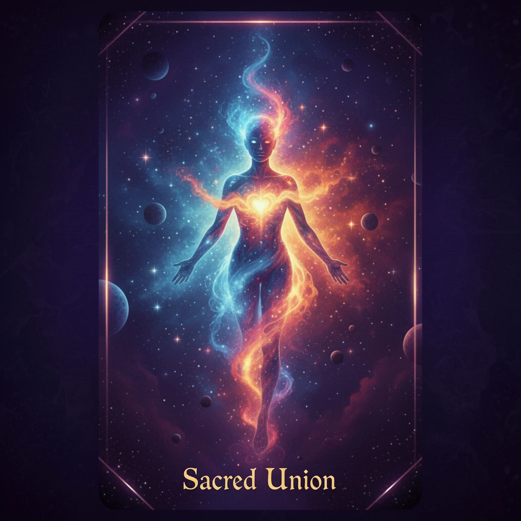 Sacred Union — Love oracle card