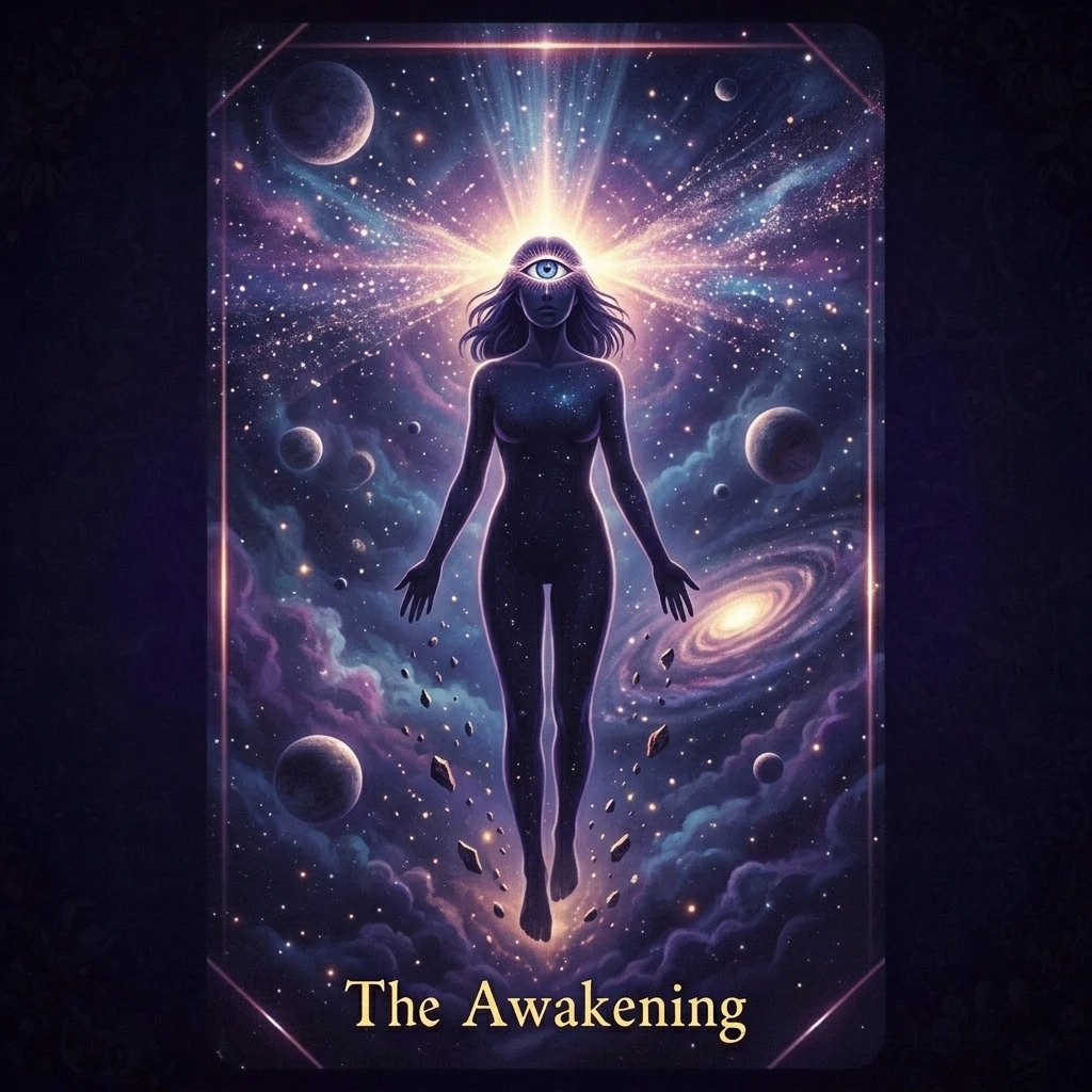 The Awakening — Awakening oracle card