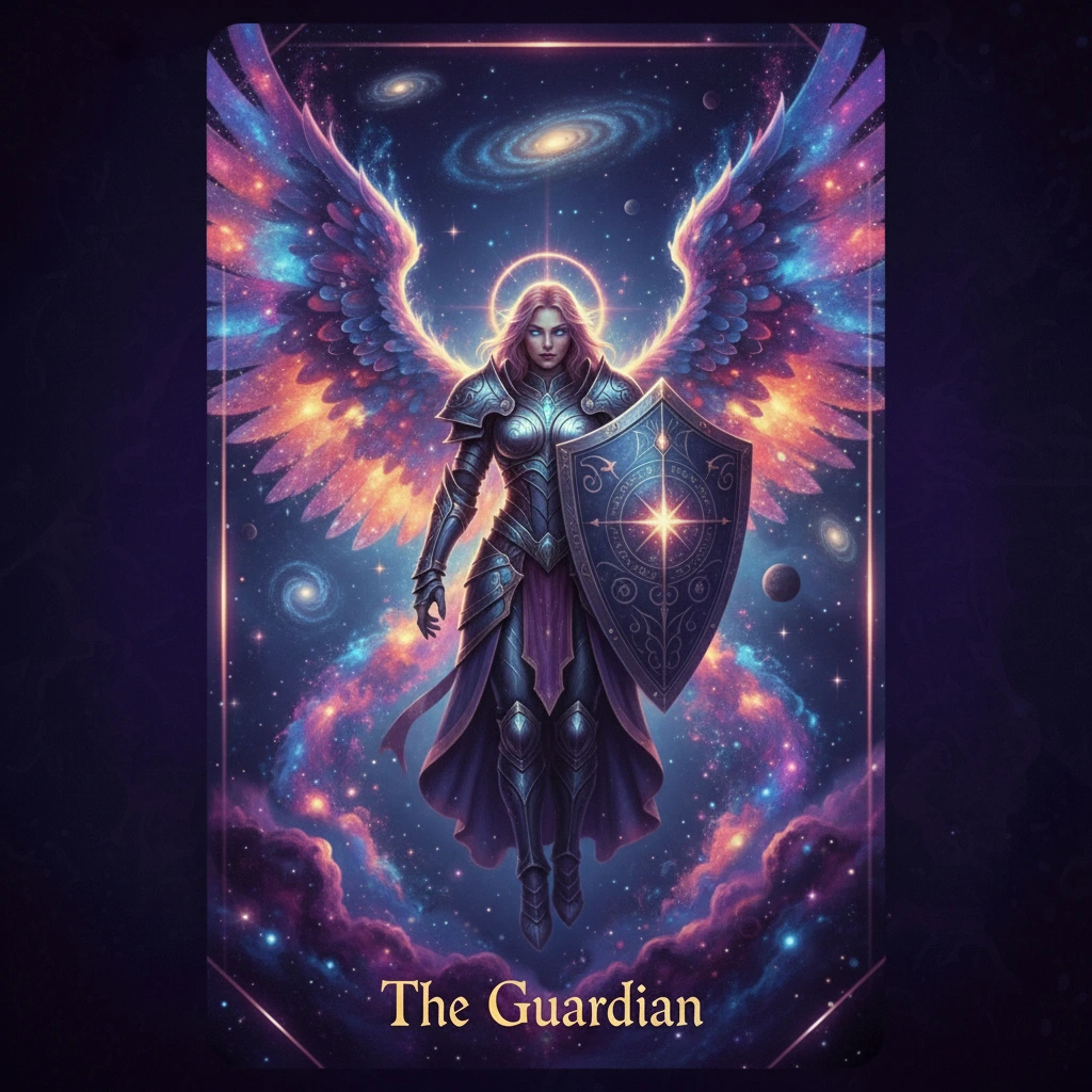 The Guardian — Protection oracle card