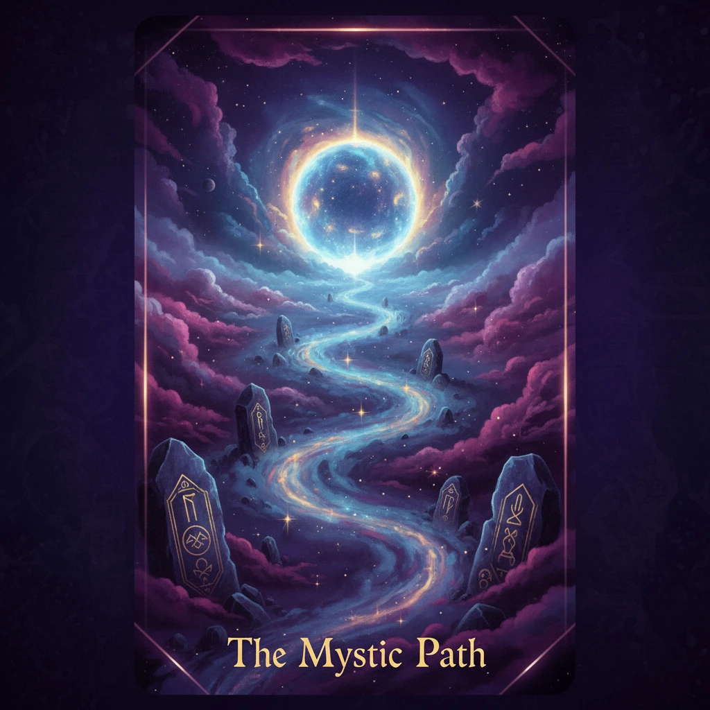 The Mystic Path — Spirituality oracle card